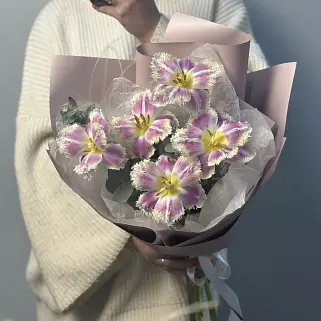 Букет тюльпанов Exotic Pink S