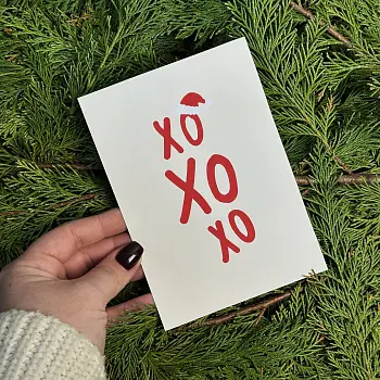 Открытка "Хо-Хо-Хо"