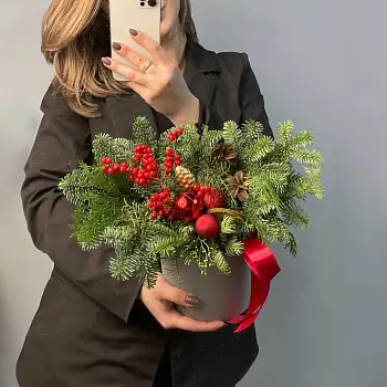 Зимняя композиция Santa Claus S