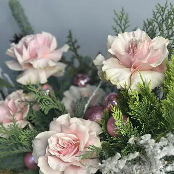 Зимняя композиция Pinky M