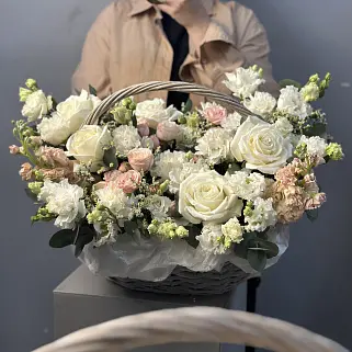 Цветочная корзина Soft M
