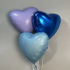 Набор шаров Purple hearts