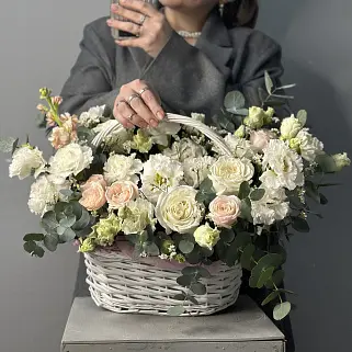 Цветочная корзина Soft S
