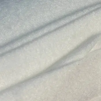 Белый уютный плед