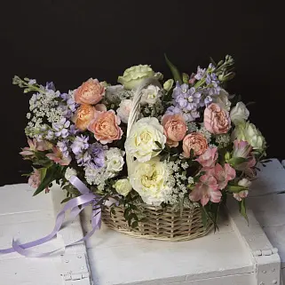 Цветочная корзина Френч