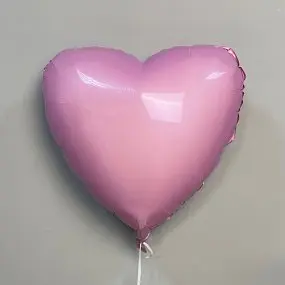 Шар Розовое сердце 45см