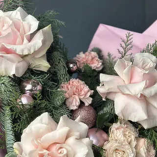 Зимний букет Pinky М