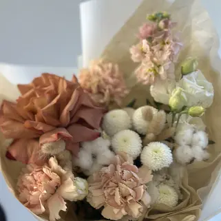 Сборный букет Нежная осень S