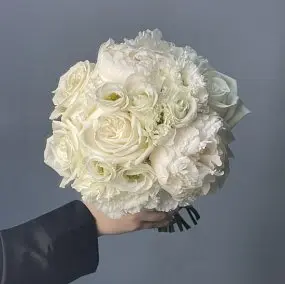 Свадебный букет невесты White classic