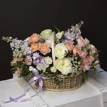 Цветочная корзина Френч