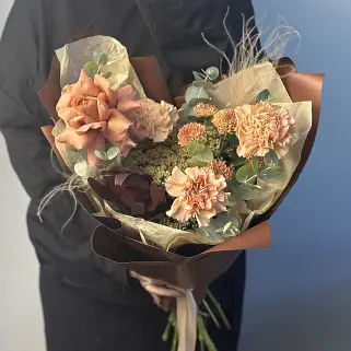 Сборный букет Теплый сентябрь S