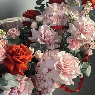 Цветочная корзина Mon Amour