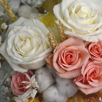 Цветочная композиция Нежная тыковка