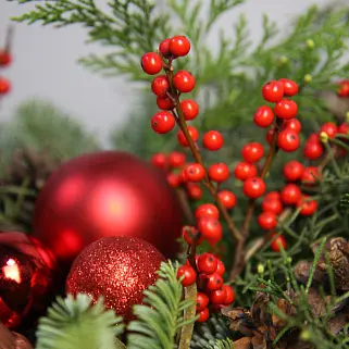 Зимняя композиция Santa Claus S