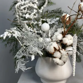 Зимняя композиция Январская вьюга