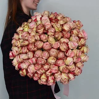 Букет из 101 розы Upper Secret 50см (Кения)