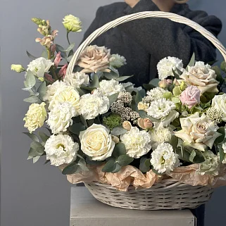 Цветочная корзина Амели