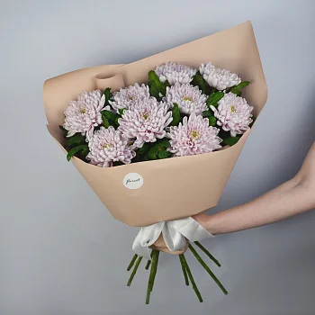 Букет из 9 хризантем Rossano