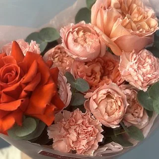 Сборный букет Би май валентайн S