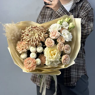 Сборный букет Кофе с молоком