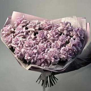 Букет из 25 французских роз Ocean Song