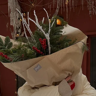 Зимний букет для дома Январь