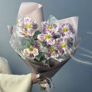 Букет тюльпанов Экзотик M