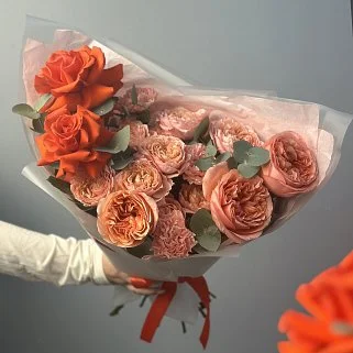 Сборный букет Би май валентайн M