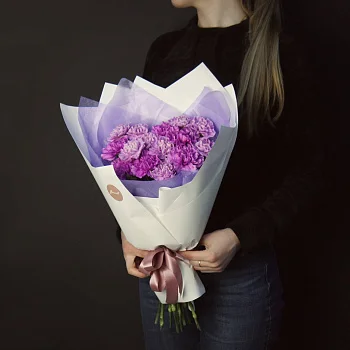 Букет из 15 лунных гвоздик