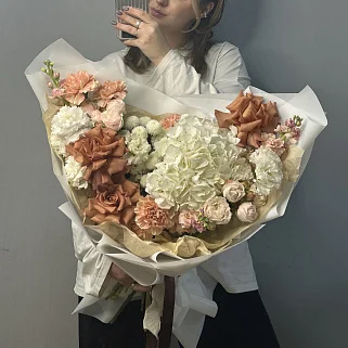 Сборный букет Нежная осень L