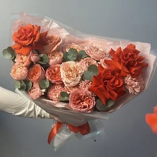 Сборный букет Би май валентайн L