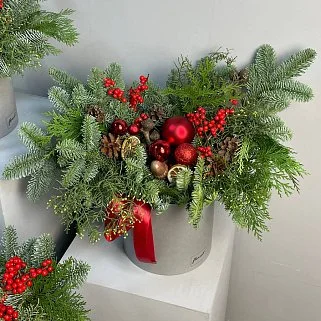 Зимняя композиция Санта Клаус L