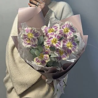 Букет тюльпанов Экзотик M