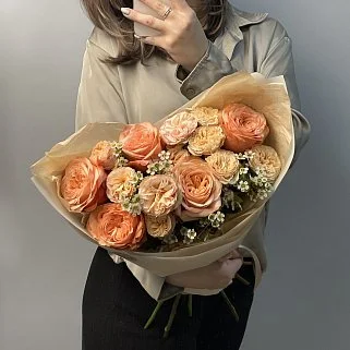 Дуо-букет роз Kahala и Trendsetter M