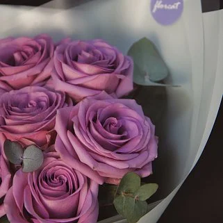 Букет роз Deep Purple S