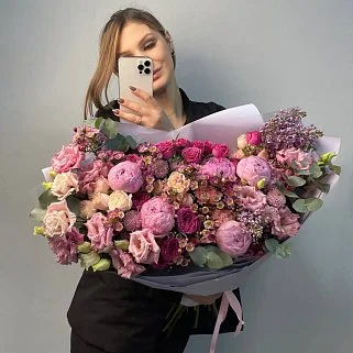 Сборный букет Вайолет