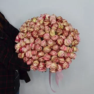 Букет из 101 розы Upper Secret 50см (Кения)