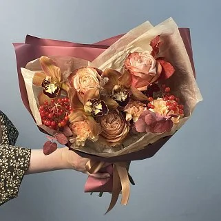 Сборный букет Привет, осень M