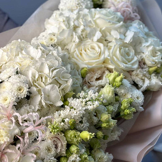 Сборный букет Жемчуг