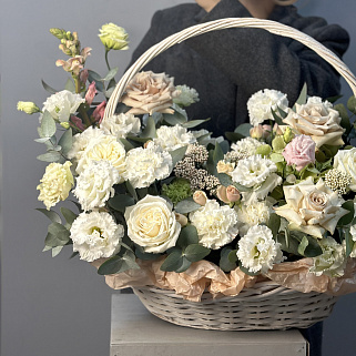 Цветочная корзина Амели