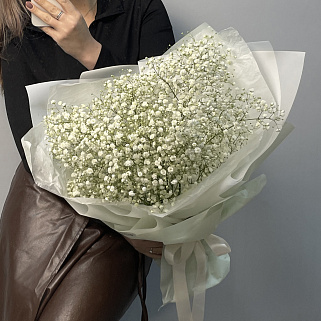 Букет из 5 веточек гипсофилы