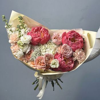 Сборный букет Летний полдень M