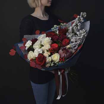 Сборный букет Матовая помада