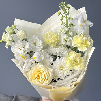 Сборный букет Теплый весенний S