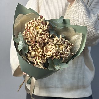 Букет из 3 хризантем Vienna Copper