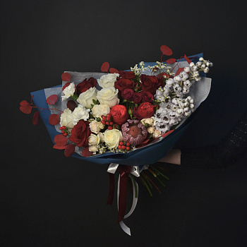 Сборный букет Матовая помада